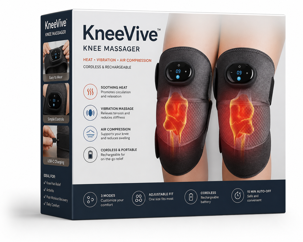 KneeVive™ — Advanced Knee Relief Device